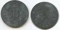10 Pfennig T518 - Kriegsgeld Lambrecht Pfalz Ziegenbock Wertmarke -
