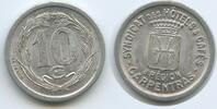 10 Centimes M542 - Frankreich Region Carpentras Syndicat des Hôtels et Cafés -