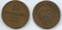 Italien Lombardei Venezien Österreich 10 Centesimi 1852 V Venetien M#509... 25,00 EUR  Excl. 7,50 EUR Verzending