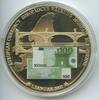 100 Euro GN1177 Große Medaille Schein 2002 Banknoten-Prägung Europa auf Stier -
