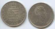 1 Thaler GS478 - Germany Saxe KM#1112 Anton 1827-1836 Silver Scarce -