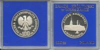 100 Zlotych GS536 - Poland 1975 Y#76 Castle in Warsaw Silver Proof Polen -