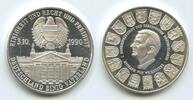 Medaille GY518 - Richard von Weizsäcker Deutschland einig Vaterland -