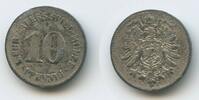 10 Pfennig G7101 - Spielmarke Lauer Spielmünze Deutsches Reich Rechenpfennig -