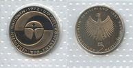 5 Mark GS811 - Germany KM#157 PROOF U.N. Environmental Conference -