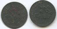 Neujahrsmünze Glücksschweinchen L2305 - Glücksbringer Glücksklee, Hufeisen, Glückspilz, Viel Glück ALT -