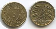 Deutsches Reich Weimar 5 Rentenpfennig G4781 - Germany Weimar Republic -
