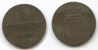Bayern 1 Pfennig M#6317 - Ludwig I. 1825-1848 Bavaria -