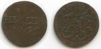 Sachsen-Hildburghausen 1 Heller H1331 - Ernst Friedrich III. Karl 1745-1780 -