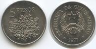 Guinea Bissau Republic 5 Pesos G15926 - Erdnüsse FAO -
