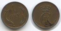 Dänemark 1 Öre (1 Øre) G8737 - Christian IX. 1863-1906 Denmark -