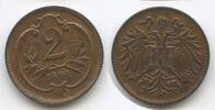 Österreich 2 Heller G3999 - Franz Joseph I. 1848-1916 Austria -