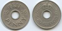 Fidschi One Penny G7510 - Fiji Queen Elizabeth II. -