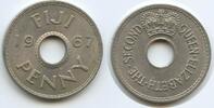 Fidschi One Penny G7512 - Fiji Queen Elizabeth II. -