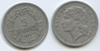 5 Francs 1952 Frankreich G15174 - RARES JAHR France Sehr schön