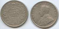 Indien Britisch 1 Rupee Silber H0486 - British India King George V. 1910-1936 -