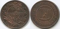 Indien Baroda 1 Pai 1892 (AH1949) G6212 - India Sayaji Rao III. AH1941-1950 (1884-1893) VF