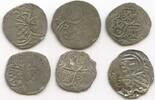Erzbistum Salzburg 6 Stück Zweier (6 x 2 Pfennige) Lot Diverse Jahre GB1015 - Johann Jakob Khuen von Belasi, Ernst von Bayern F-VF