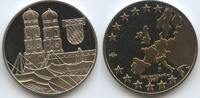 Bundesrepublik Deutschland Medaille 1997 M#5888 - München Europa Unzirkuiert, leichte Patina