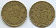 Dänemark 1 Krone G15222 - Christian X. 1912-1947 Denmark -