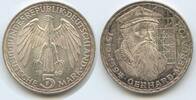 Bundesrepublik Deutschland 5 Deutsche Mark S0242 - Gerhard Mercator Germany Federal Republic BRD -