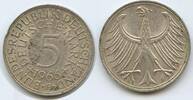 Deutschland Bundesrepublik 5 Deutsche Mark S0249 - Silberadler Germany Eagle BRD -