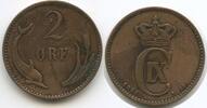 Dänemark 2 Öre (2 Øre) G2418 - Christian IX. 1863-1906 Denmark -