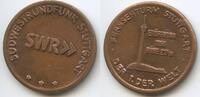 Deutschland Bundesrepublik Baden-Württemberg Medaille G4313 - Südwestrundfunk Stuttgart SWR Fernsehturm Eröffnung 1956 -