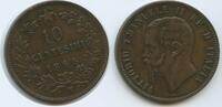 Italien Königreich 10 Centesimi G12491 - Vittorio Emanuele II. 1861-1878 Italy Naples -