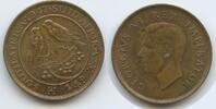Südafrika 1 Farthing (¼ Penny) G3159 - Cape Sparrows King George VI. 1936-1952 South Africa Zuid-Afrika -
