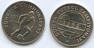 Türkei 100 Lira M#3262 - Fußball-Weltmeisterschaft 1982 Madrid Spanien World Championship Soccer -