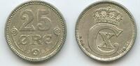 Dänemark 25 Öre (25 Øre) H0657 - Christian X. 1912-1947 Denmark -