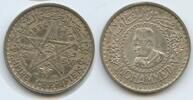 Marokko Französisches Protektorat 500 Francs AH1376-1956 M#5661 - Mohammed V. Morocco aEF