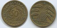 Deutsches Reich Weimar 50 Rentenpfennig G4651 - Germany Weimar Republic Munich -