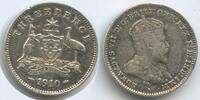 Australien Three Pence H1436 - King Edward VII. 1901-1910 Australia -