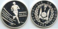 Dschibuti 100 Francs DJF GB1367 - Olympic Games 1996 Atlanta Läufer Proof Djibouti -