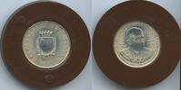 Malta 2 Liri (2Pounds) GS624 - 25th Anniversary of Independence - Giorgio Borg Olivier -