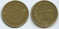 Dänemark 1 Krone G8749 - Christian X. 1912-1947 Denmark -