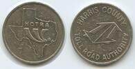 Vereinigten Staaten von Amerika Transit-Token Jeton Wertmarke G15266 - Texas HCTRA - Harris County Toll Road Authority -