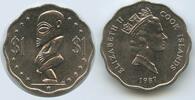 Cook Inseln 1 Dollar G12383 - Tangaroa Queen Elizabeth II. Cook Islands -