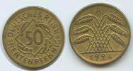 Deutsches Reich Weimar 50 Rentenpfennig G4669 - Germany Weimar Republic -