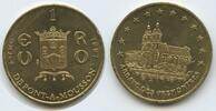 Frankreich 1 Euro Probe Medaille M#7358 - Pont-à-Mousson - 3.-17. Mai 1997 ABBAYE DES PREMONTRES -