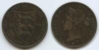 Jersey 1/12 Shilling G10017 - Queen Victoria Bailiwick of Jersey -