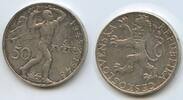 Tschechoslowakei 50 Korun H0264 - Prague Uprising Czechoslovakia -