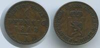 Reuss Schleiz - Jüngere Linie 1 Pfennig G14005 - Heinrich LXVII. 1854-1867 -