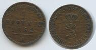 Reuss Schleiz - Jüngere Linie 1 Pfennig G14165 - Heinrich LXVII. 1854-1867 -