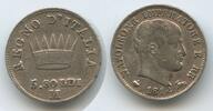 Italien-Königreich (unter Napoleon) 5 Soldi Silber M#6058 - Napoleon I. 1804-1814 SEHR RAR Italy Napoleonic Kingdom -