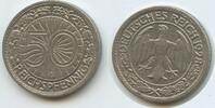 Deutsches Reich Weimar 50 Reichspfennig G4822 - Germany Weimar Republic -