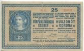 Österreich Ungarn Kaiserreich 25 Kronen GB322 - Banknote Österreich-Ungarische Bank Paper Money Hungary -