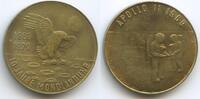 Vereinigte Staaten Medaille G13549 - Astronauten auf Mond - 10 Jahre Mondlandung - Apollo 11 -